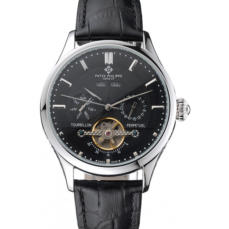 Bracelet De Montre Patek Philippe Noir - Largeur 21 Mm - Réf. 33329 - Occasion - Origine Suisse